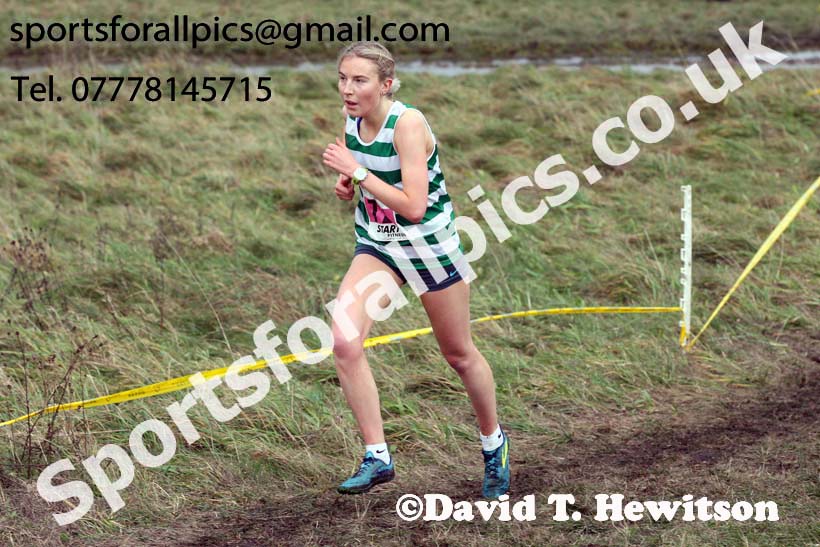 Senior womens North Eastern Cross Country, 2018 Northern Cross Country Champs., Wrekenton, Gateshead. Photo:  David T. Hewitson/Sports for All Pics